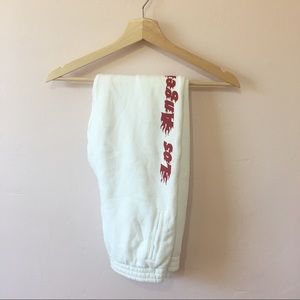 Brandy Melville Felicia LA flame sweatpants